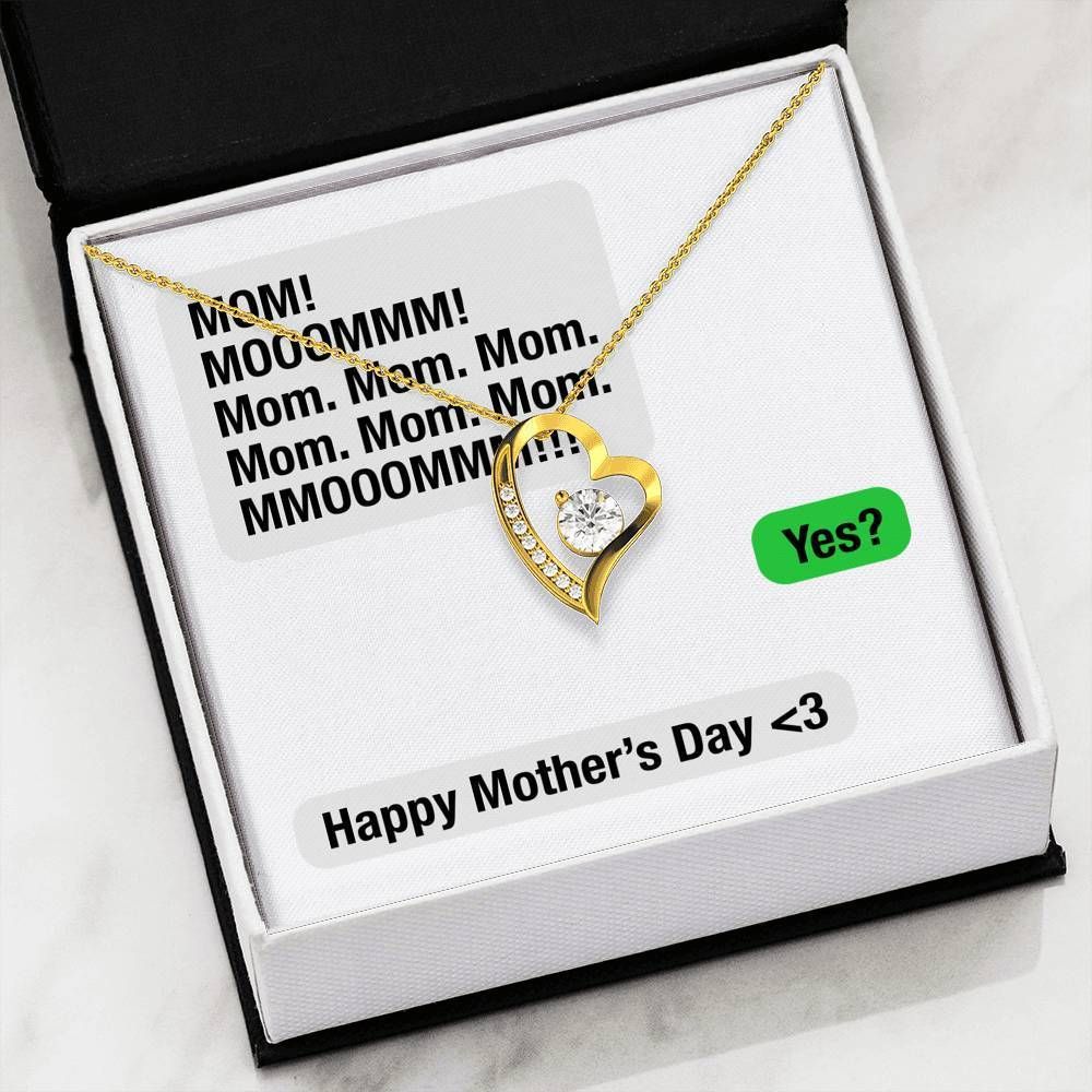Gift For Mom - Forever Love Necklace