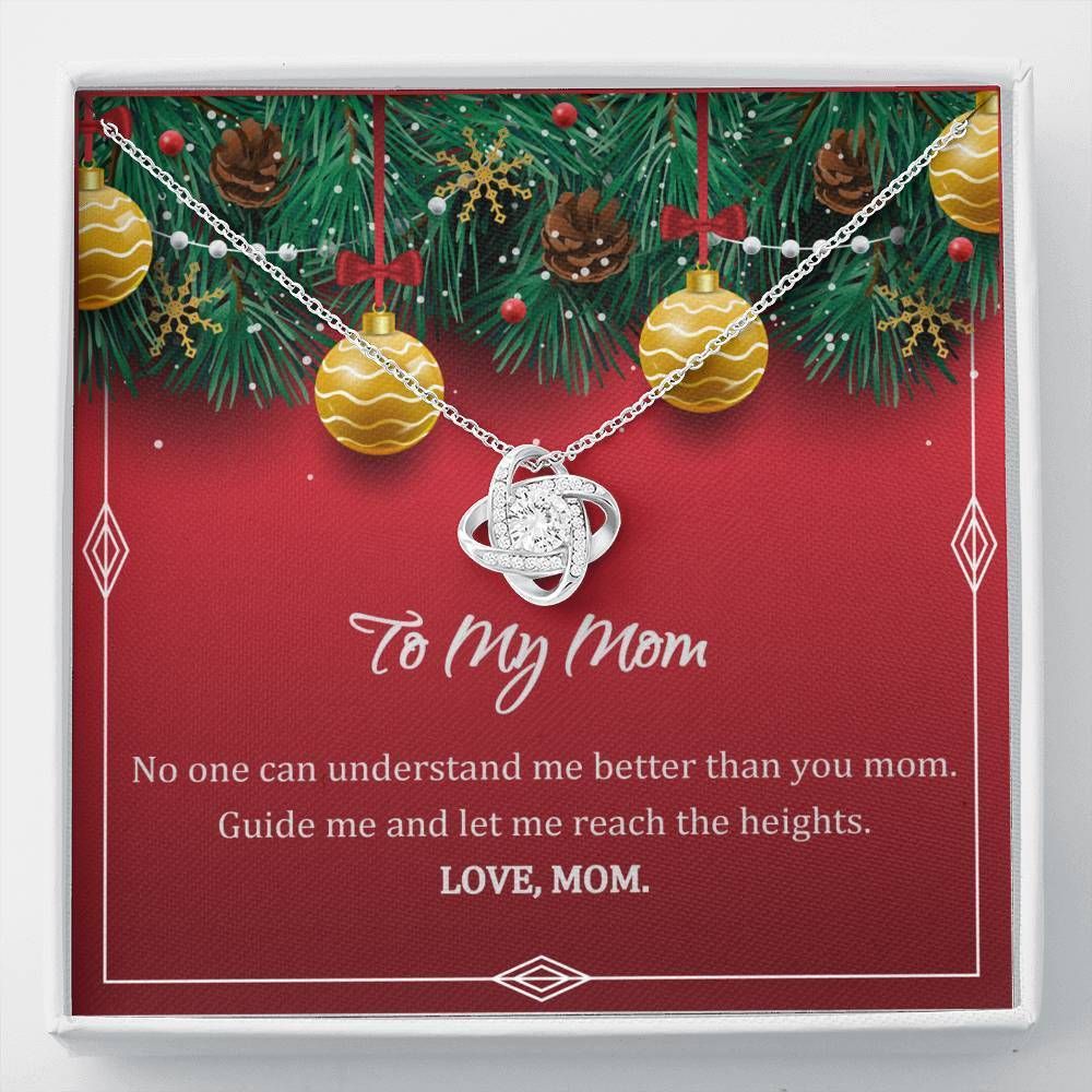 Gift For Mom Love Knot Necklace No One Can Understand Me Better Than You