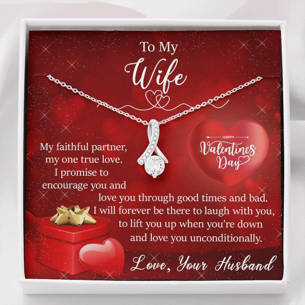 Gift For Wife My One True Love Alluring Beauty Necklace