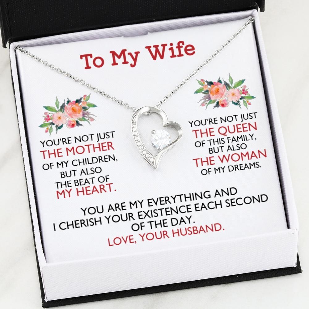 Gift For Wife You Are The Woman Of My Dreams Forever Love Necklace