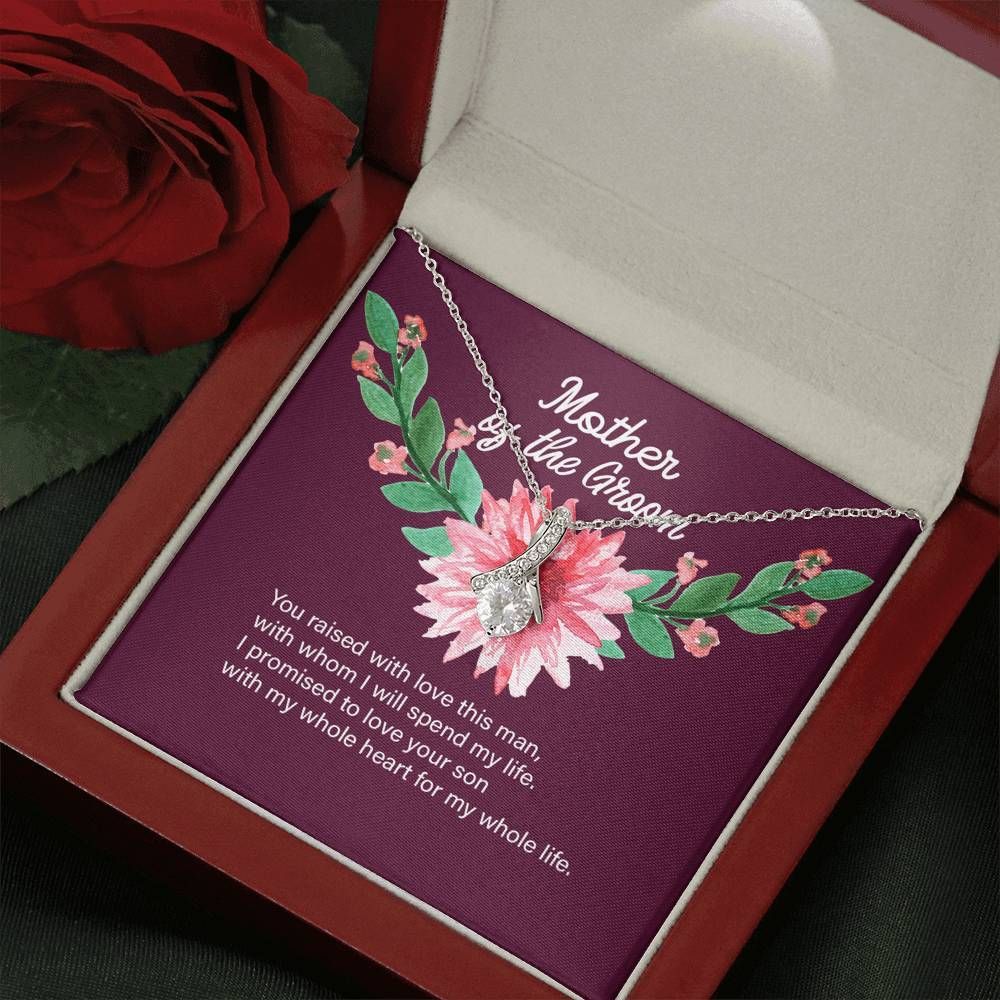 Giving Mother Of The Groom You Raised With Love This Man Alluring Beauty Necklace