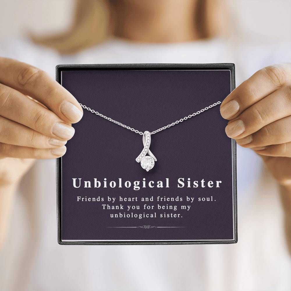 Giving Unbiological Sister Friends By Soul Alluring Beauty Necklace