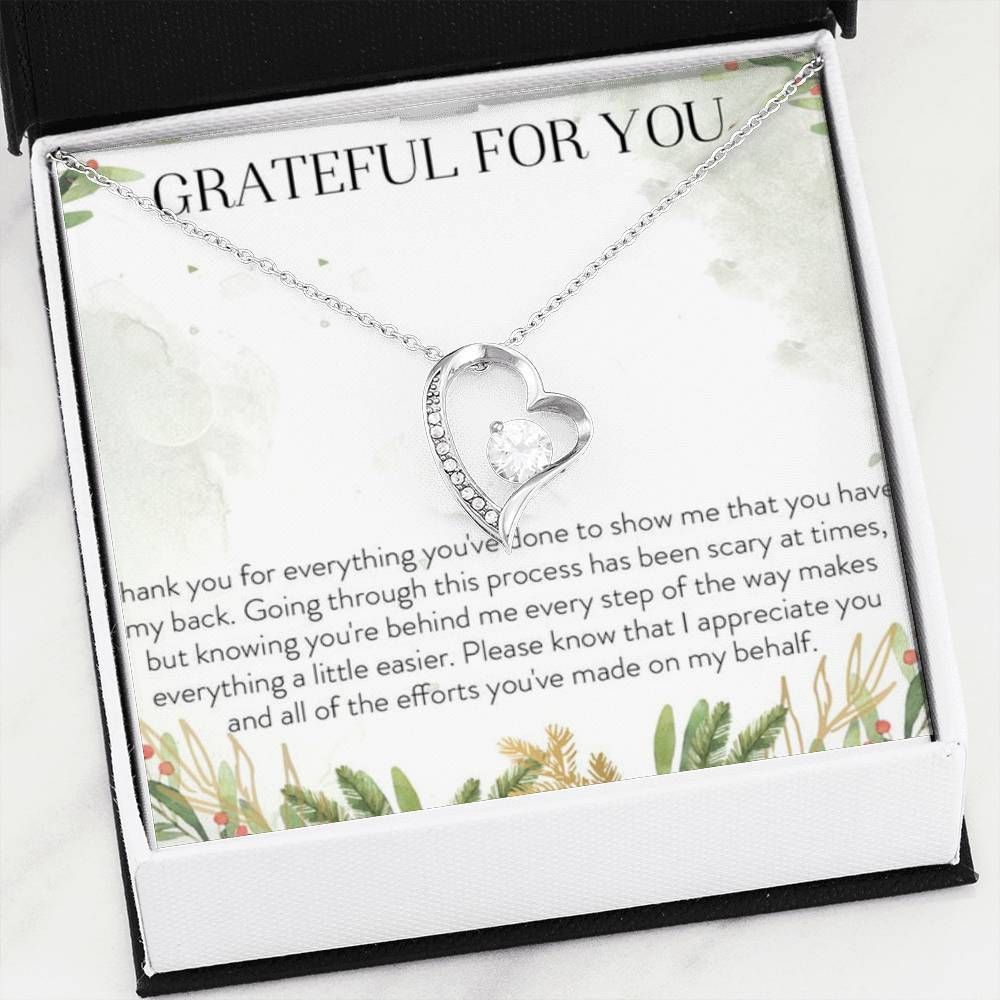 Grateful For You Forever Love Necklace