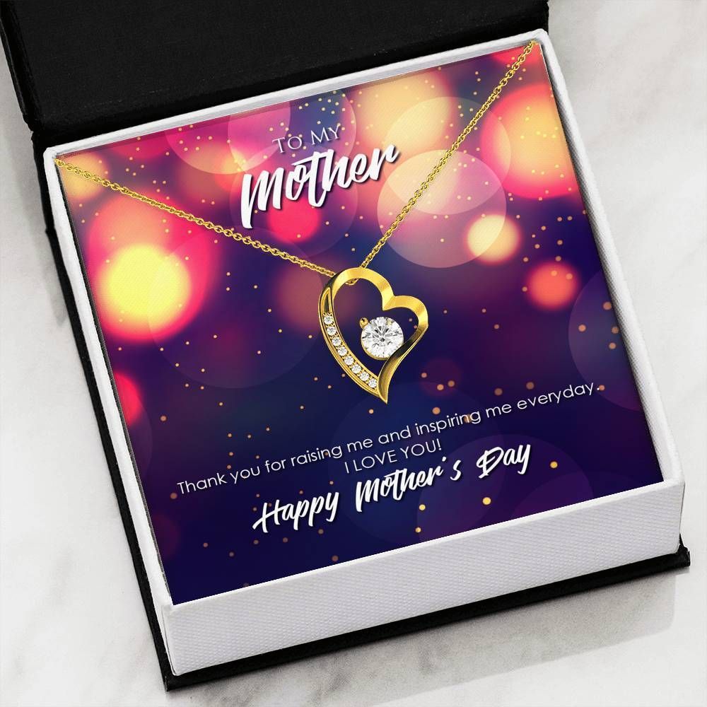 Happy Mothers Day, Mama ( Bokeh ) - Forever Love Necklace