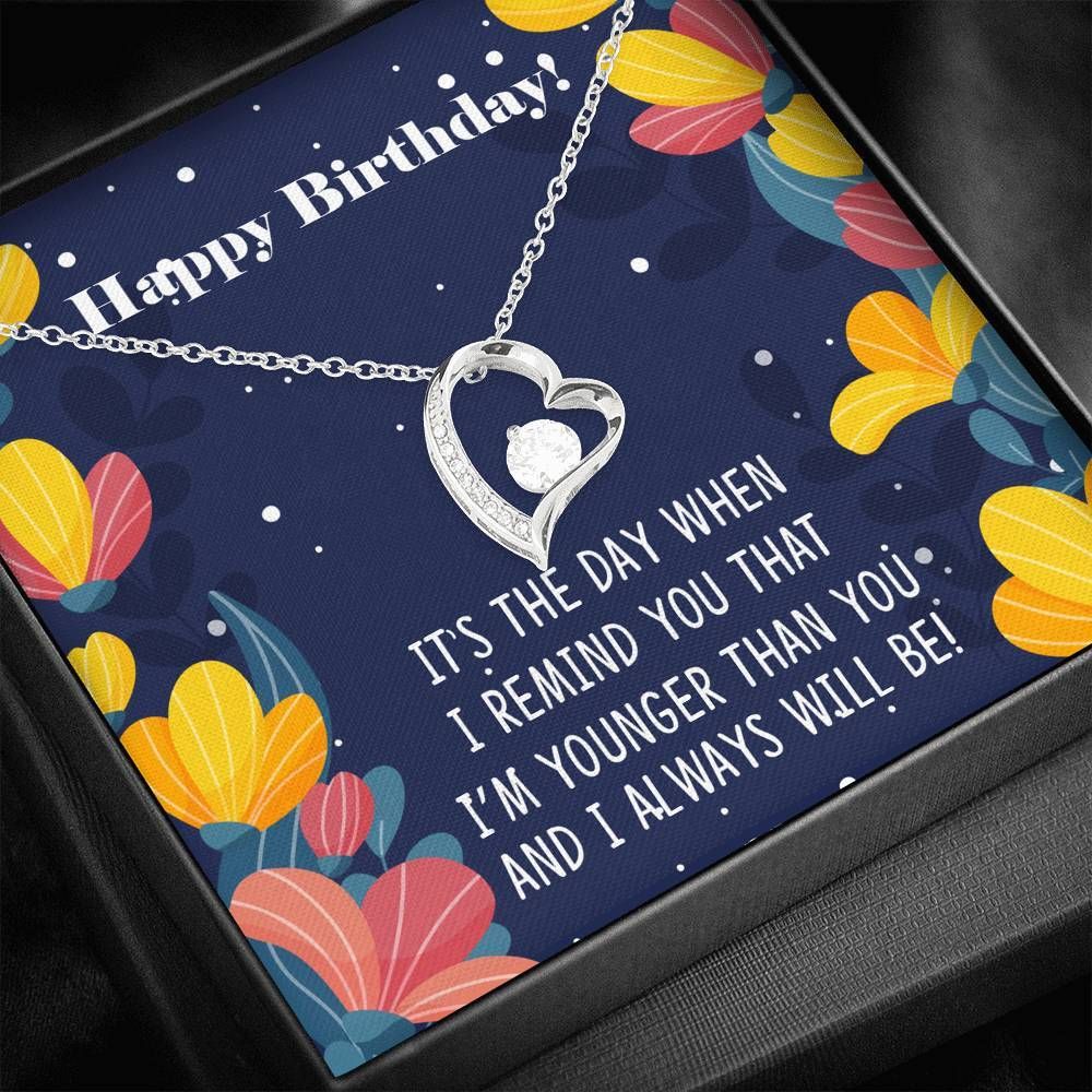 Happy Siblings Birthday Best Wishes Forever Love Necklace