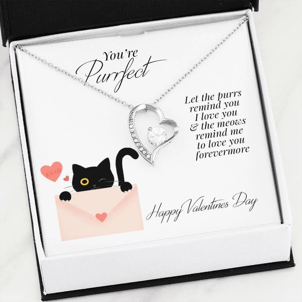 Happy Valentine's Day Forever Love Necklace For Wife