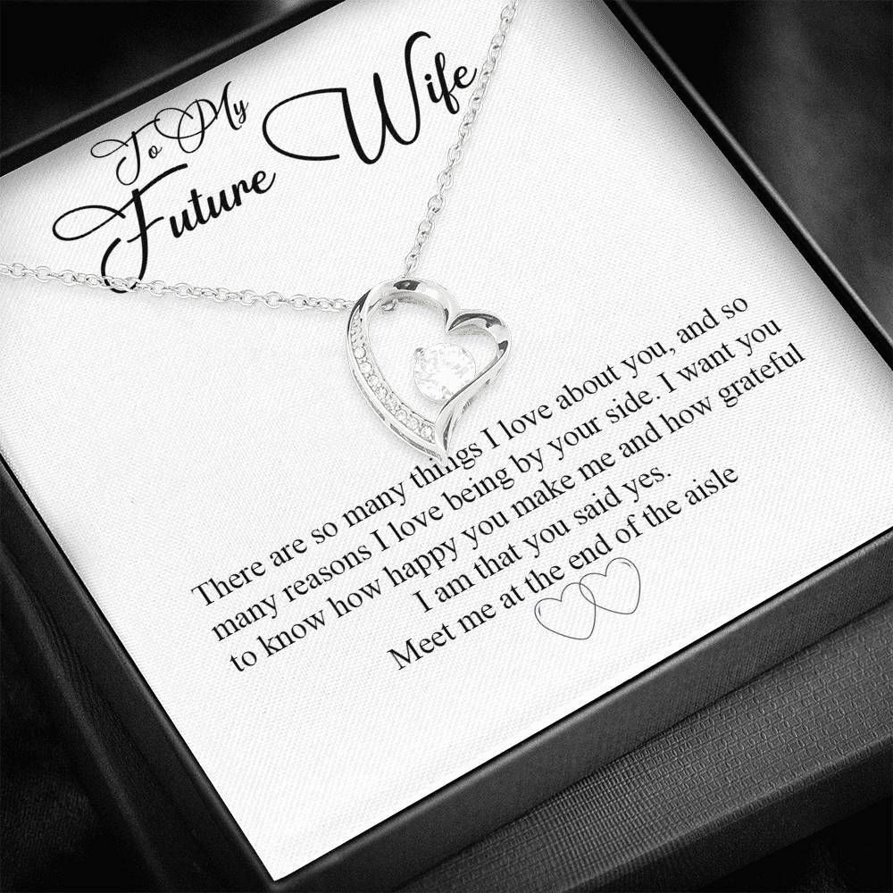 How Happy You Make Me Forever Love Necklace For Wife
