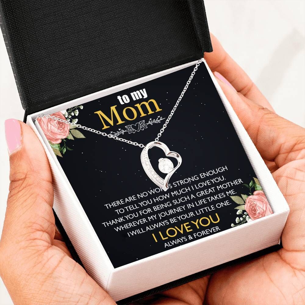 How Much I Love You Forever Love Necklace For Mom
