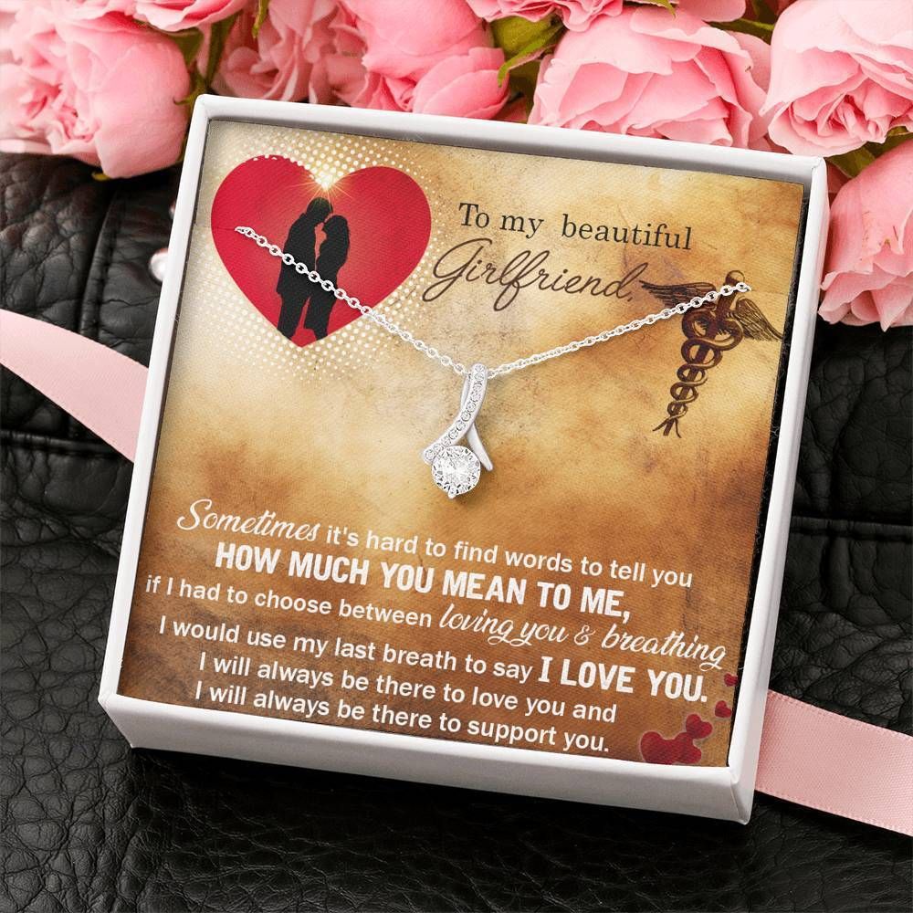 How Much You Mean To Me Alluring Beauty Necklace Gift For Her