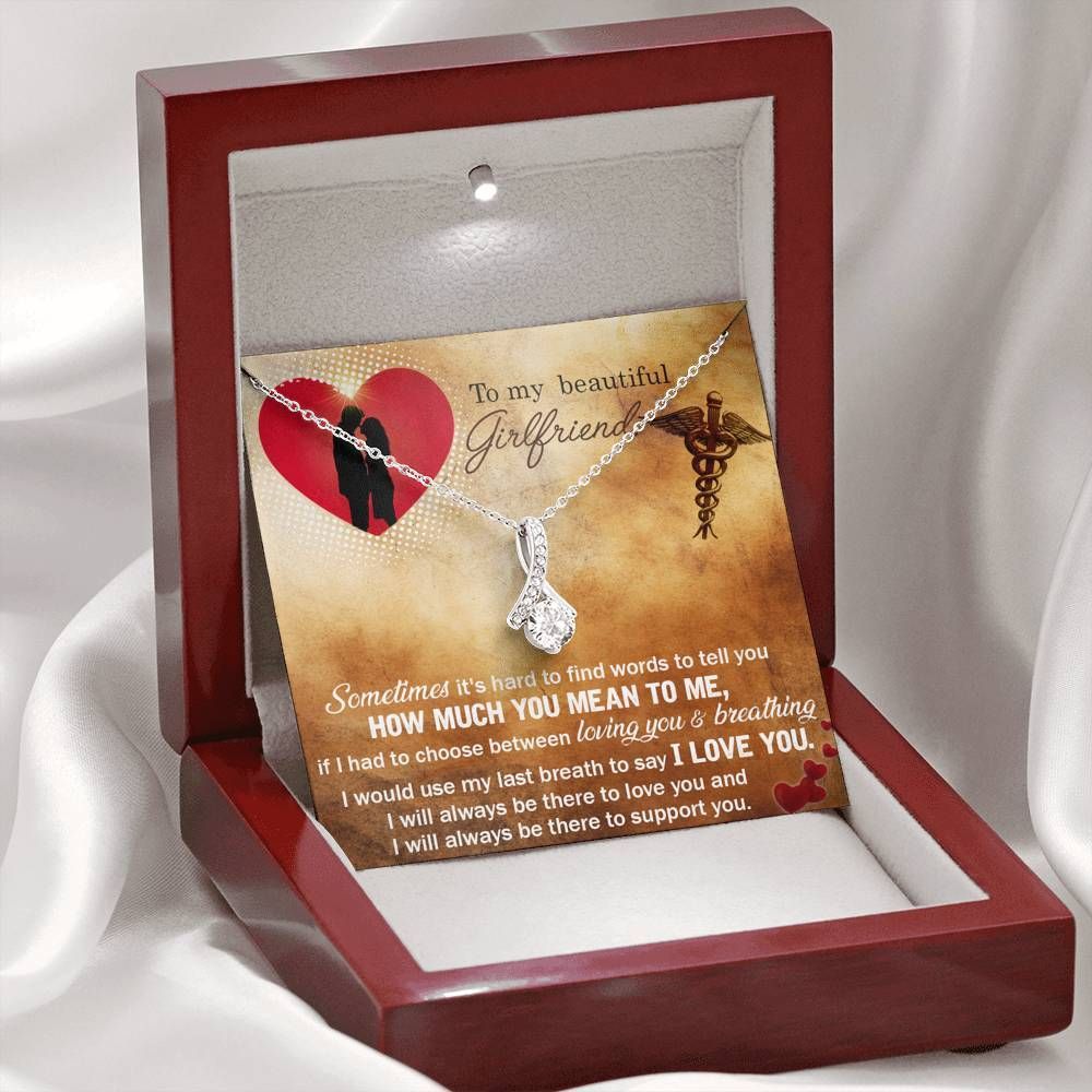 How Much You Mean To Me Alluring Beauty Necklace Gift For Her