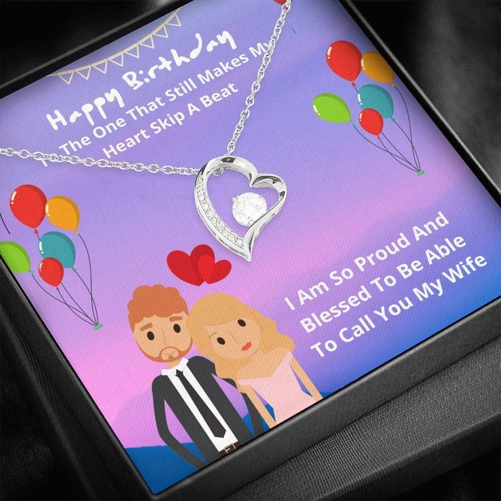 I Am So Proud Of You Forever Love Necklace Gift For Wife