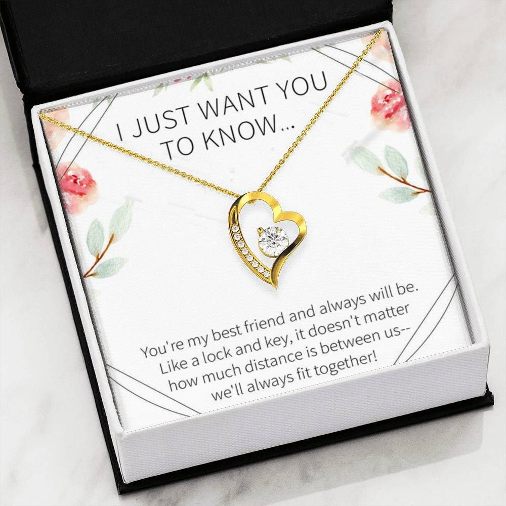 I Just Want You To Know Forever Love Necklace