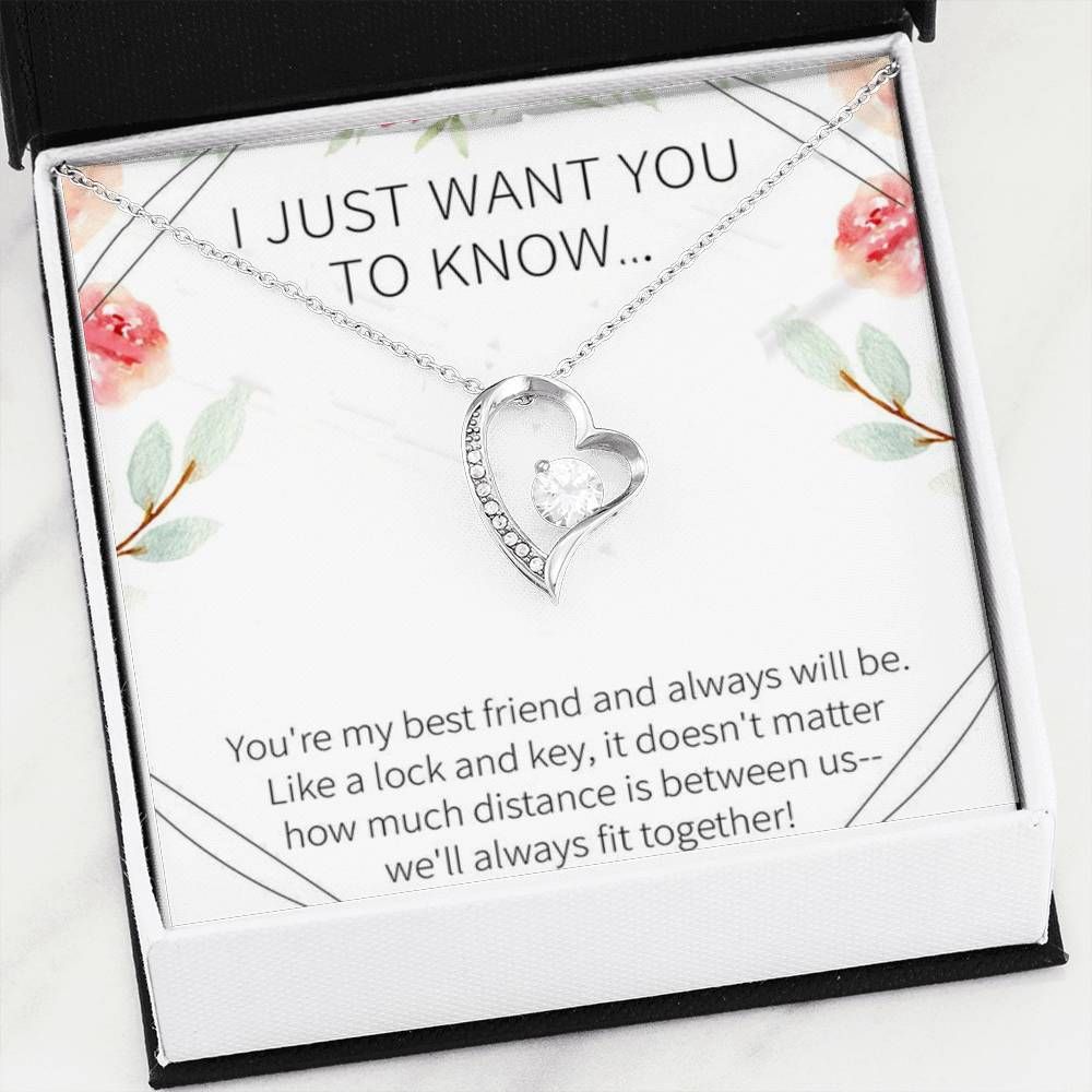 I Just Want You To Know Forever Love Necklace