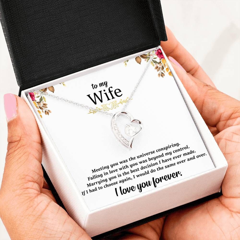 I Love You Forever Forever Love Necklace For Wife