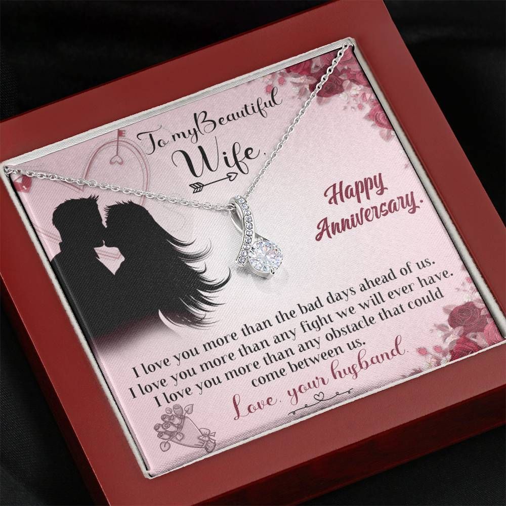 I Love You More Than Any Fight Alluring Beauty Necklace Gift For Wife
