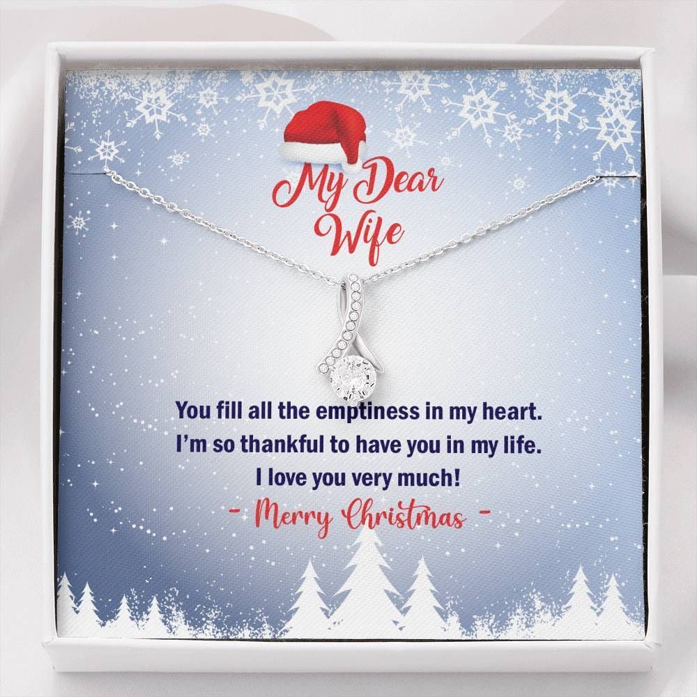 I Love You Very Much Giving Wife Alluring Beauty Necklace