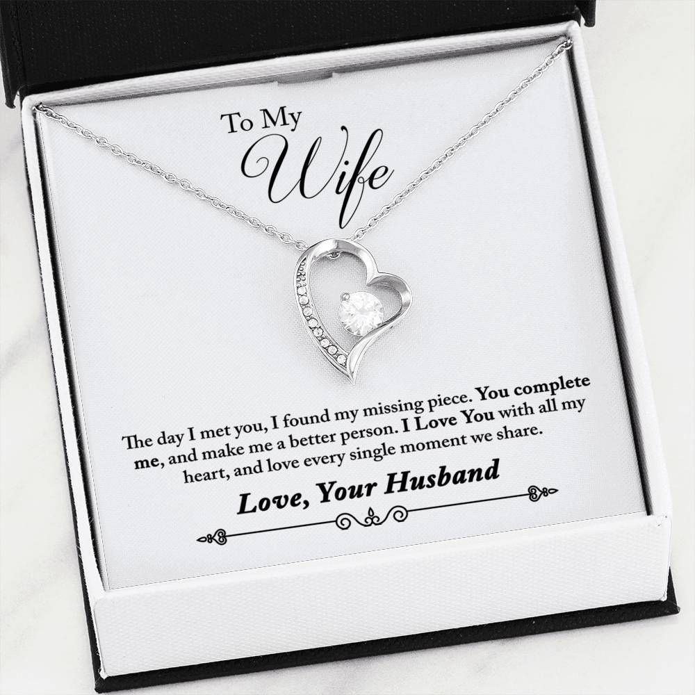 I Love You With All My Heart Forever Love Necklace