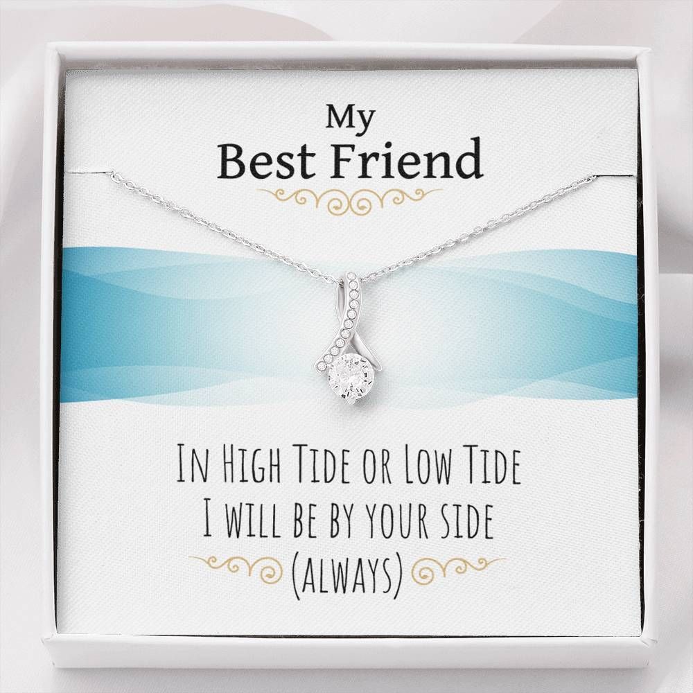 I'll Always Be By Your Side Giving BFF Alluring Beauty Necklace