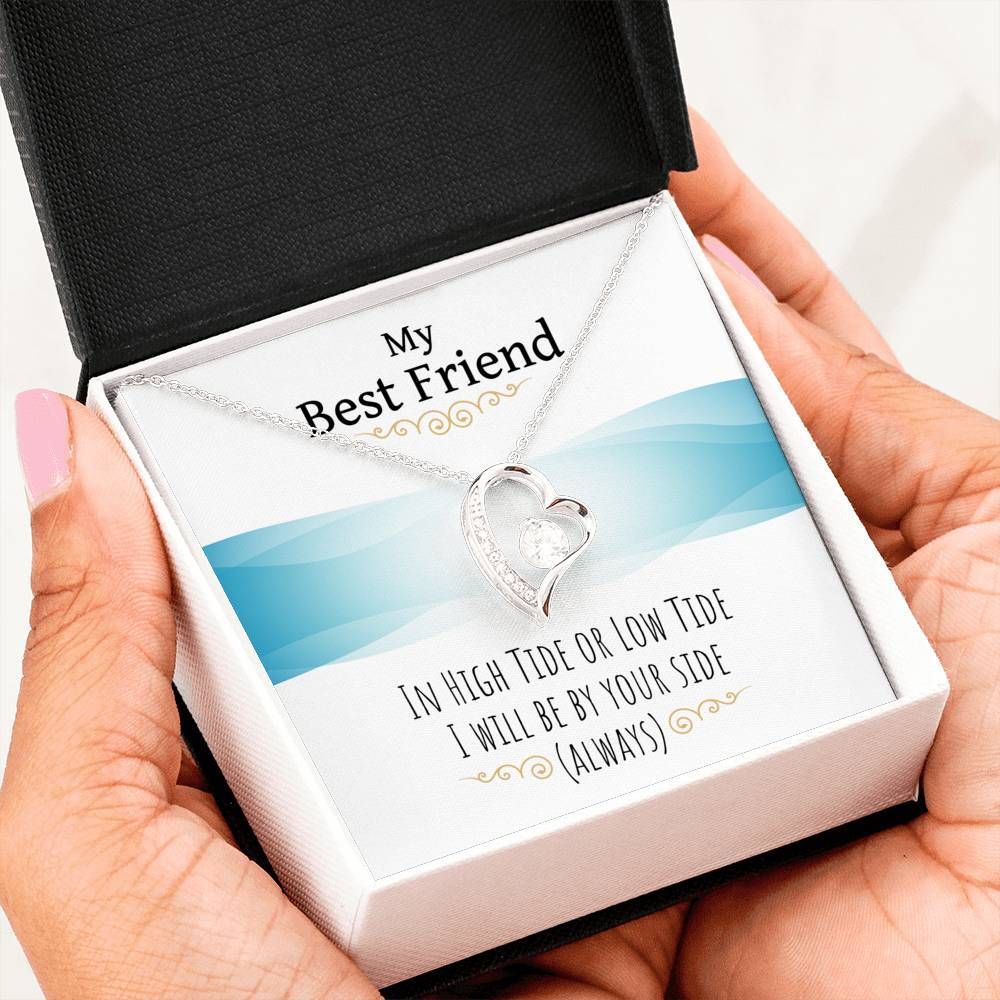 I'll Be Your Side Forever Love Necklace Giving Close Friend