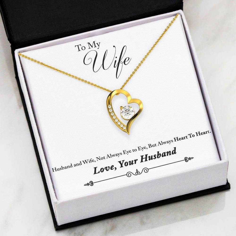 I'll Hold You In My Heart Forever Love Necklace For Wife