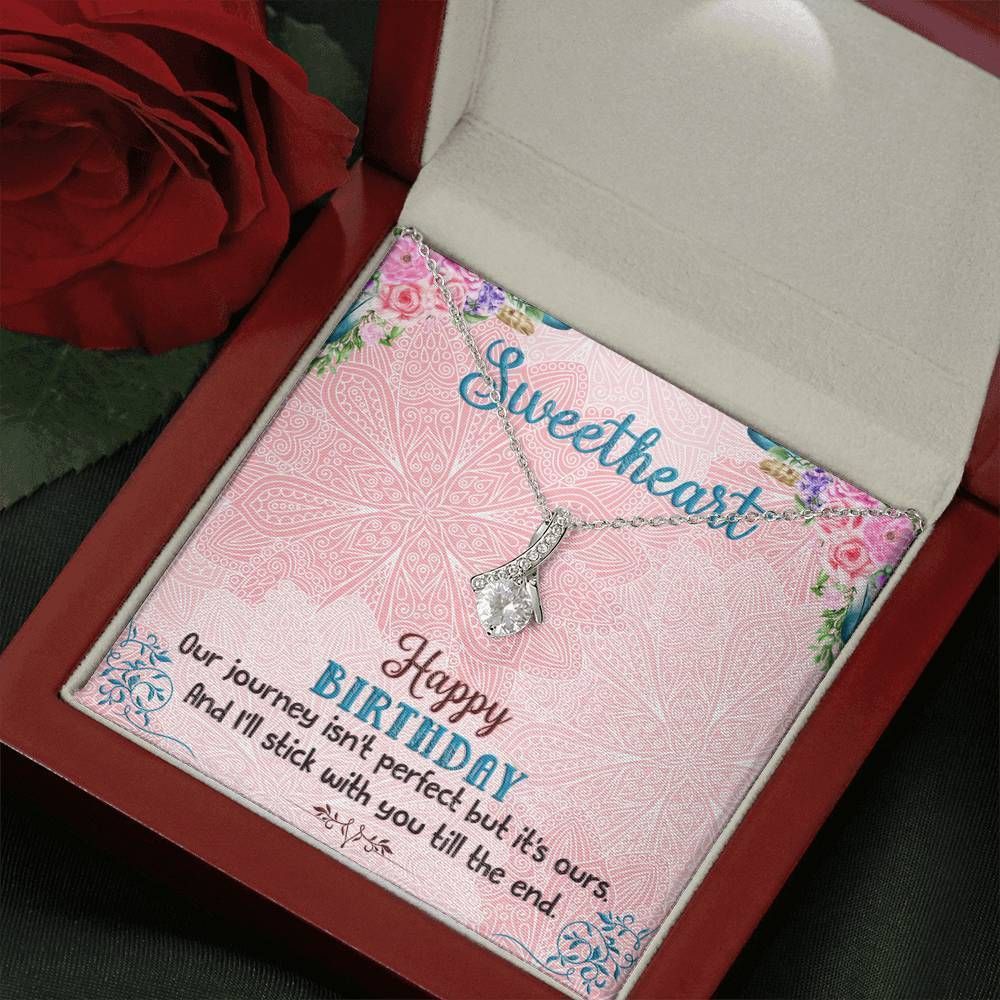 I'll Stick With You Alluring Beauty Necklace Gift For Her