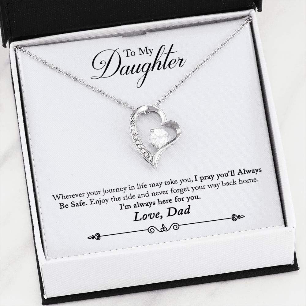 I'm Always Here For You Forever Love Necklace