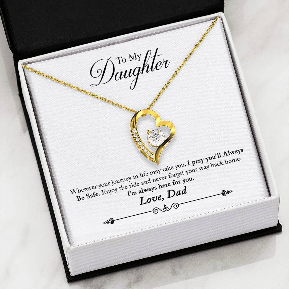 I'm Always Here For You Forever Love Necklace