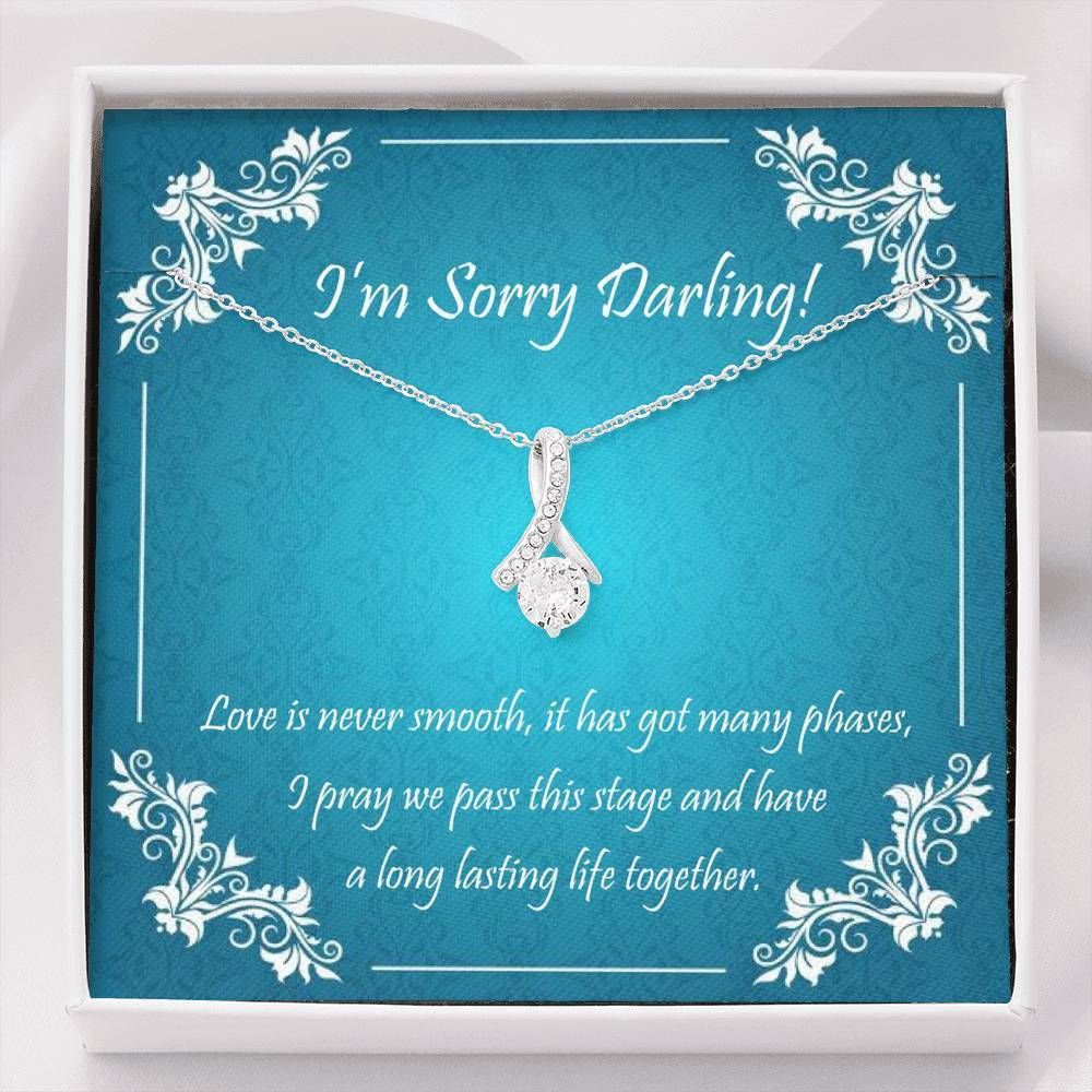 I'm Sorry Darling Alluring Beauty Necklace Gift For Her