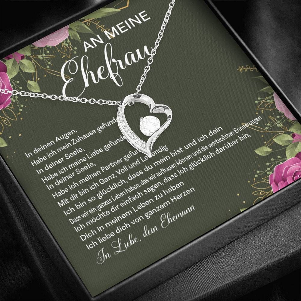 In Lube Gift For An Meine Ehefrau Forever Love Necklace