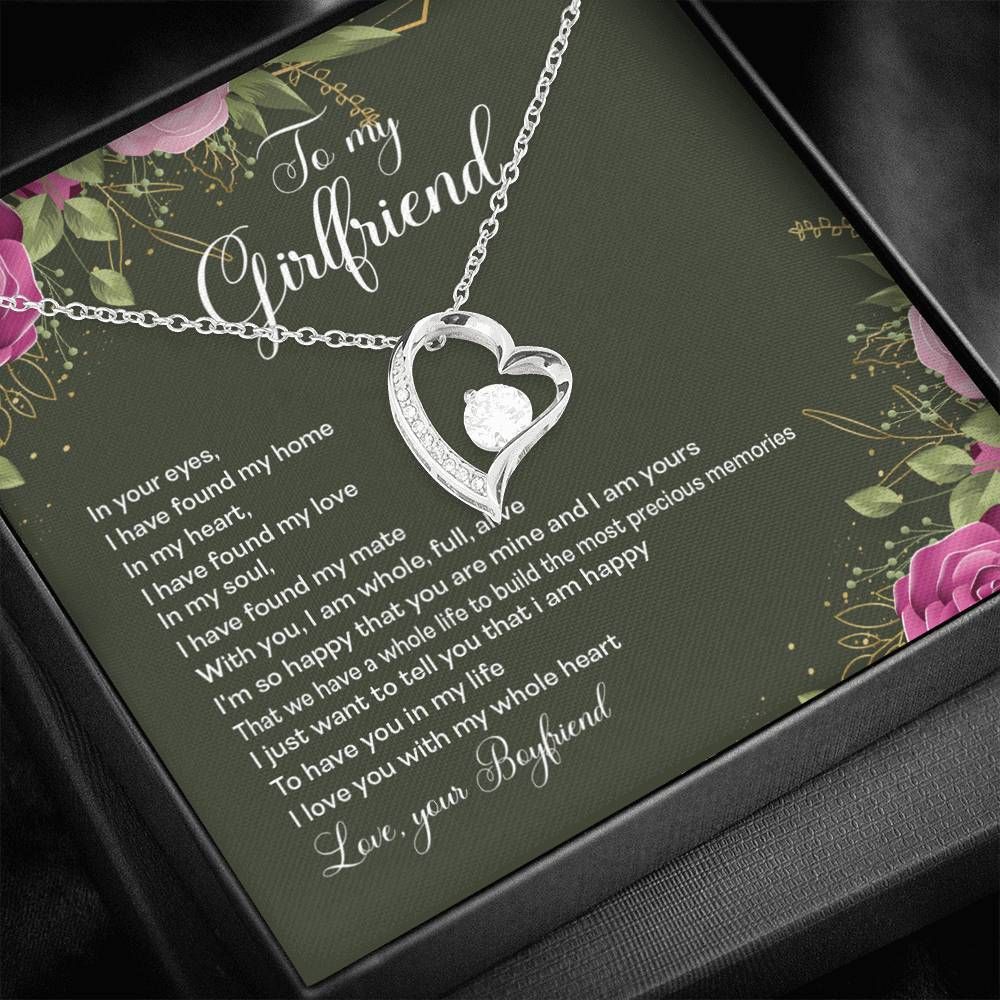 I've Found My Home In My Heart Forever Love Necklace Gift For Hers