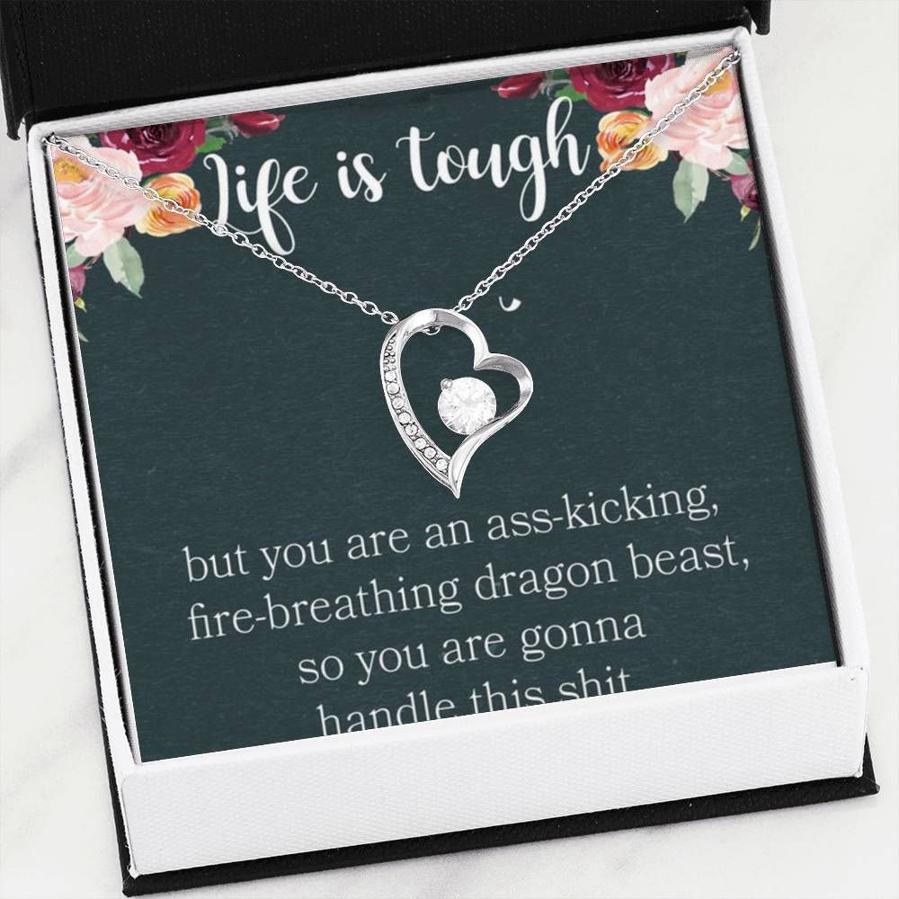 Life Is Touch 2 Forever Love Necklace