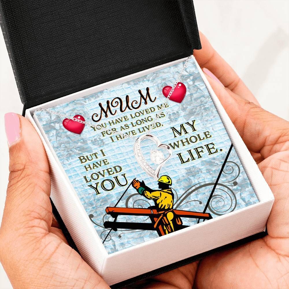 Lineman's Mom - Forever Love Necklace