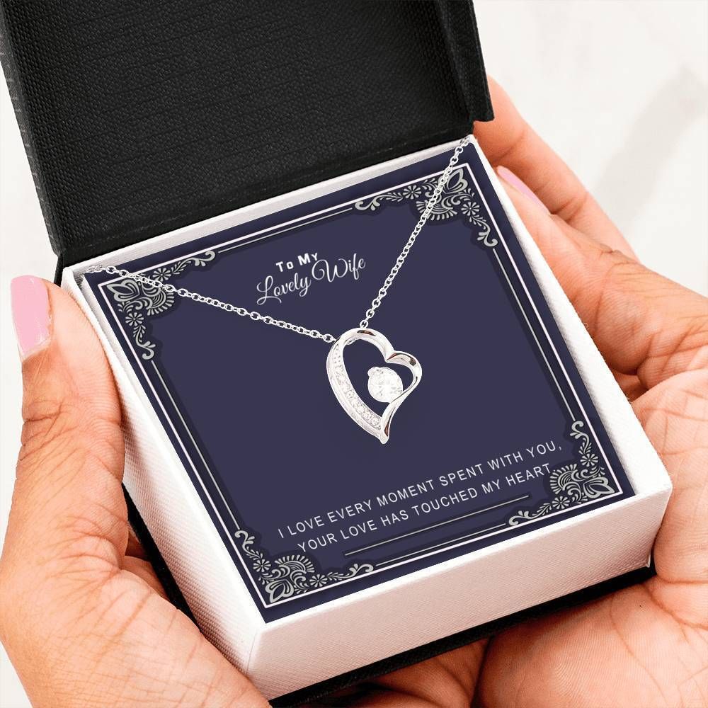 Love Every Moment Spent With You Forever Love Necklace For Wife