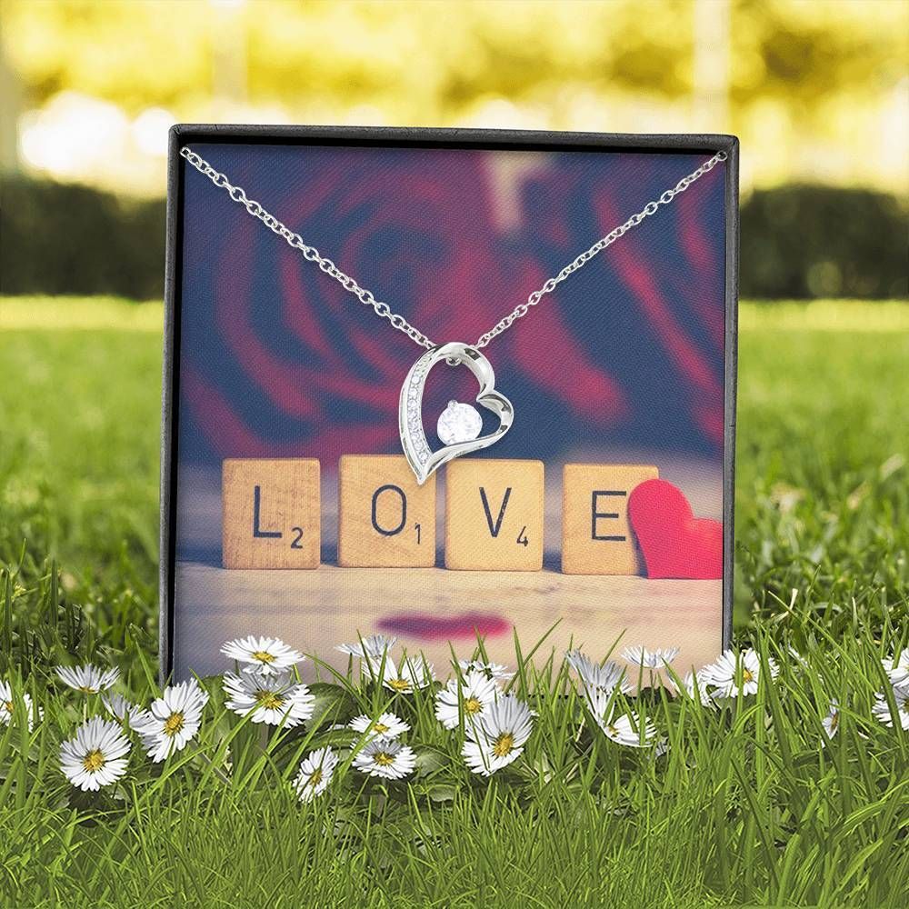 Love Is All We Need Forever Love Necklace Gift For Hers