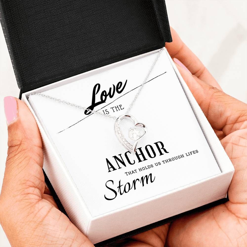 Love Is The Anchor Forever Love Necklace For Wife