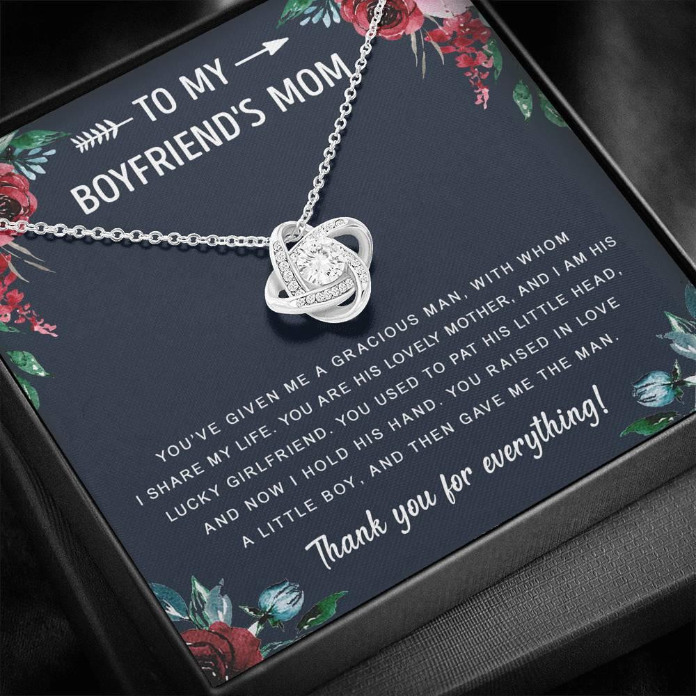 Love Knot Necklace You Have Given Me A Gracious Man Gift For Mom Boyfriend's Mom