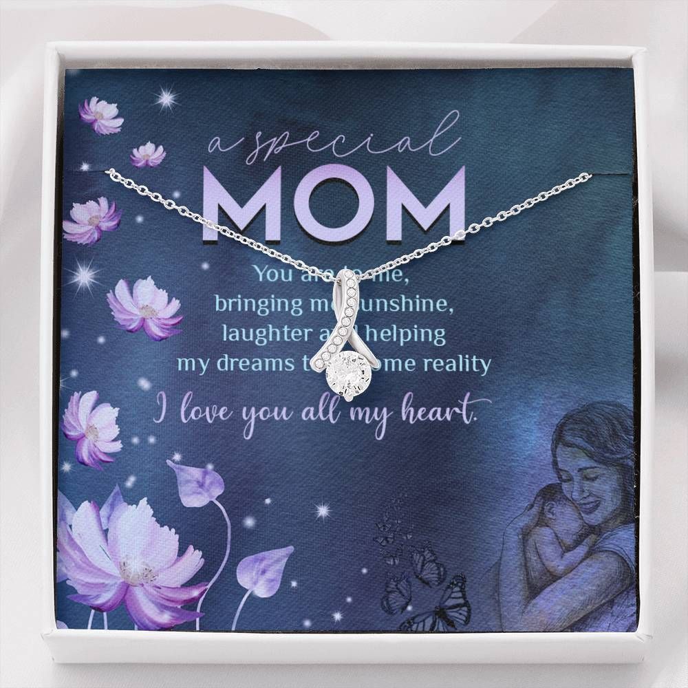 Love You All My Heart  Alluring Beauty Necklace For Mama