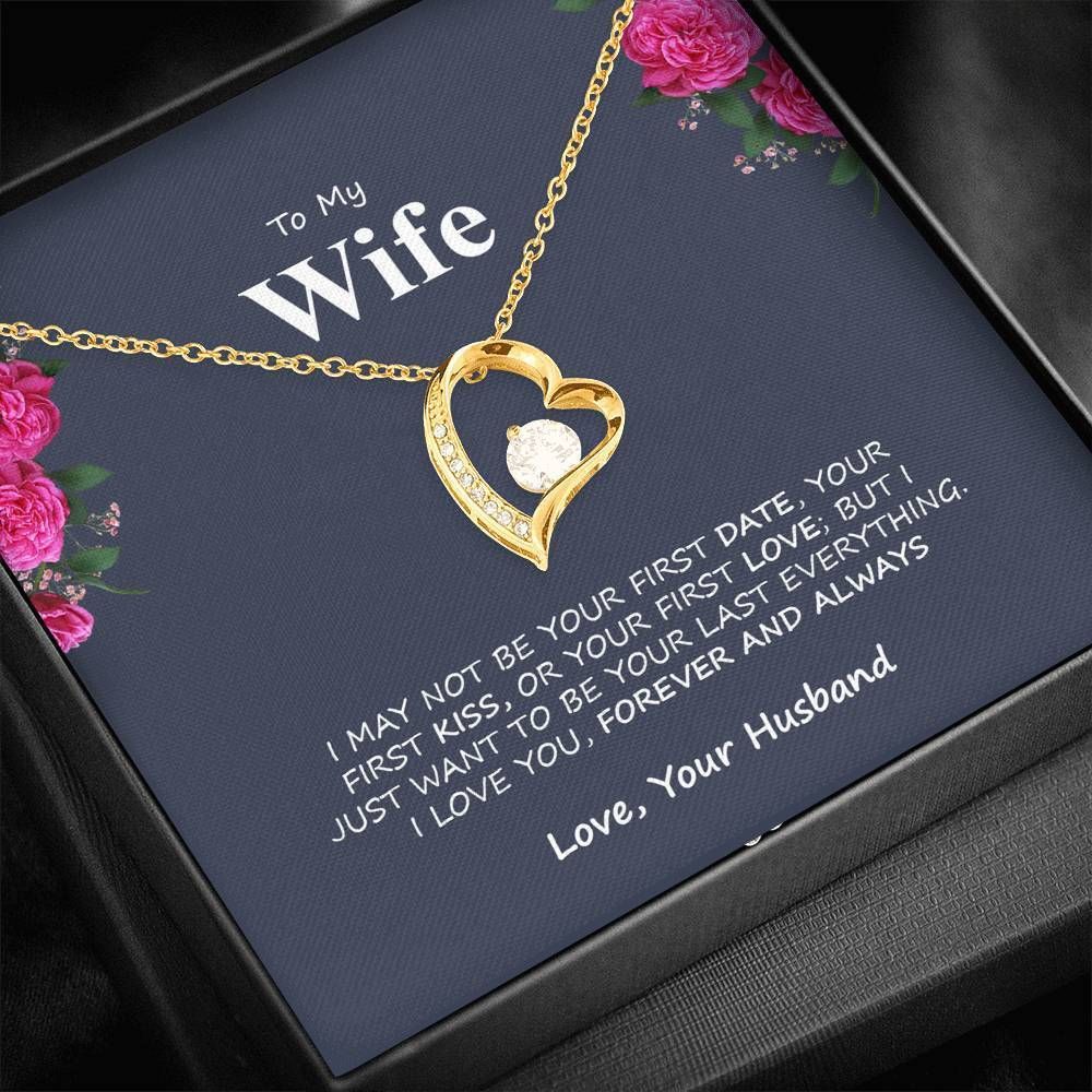 Love You Forever And Always Forever Love Necklace Gift For Wife