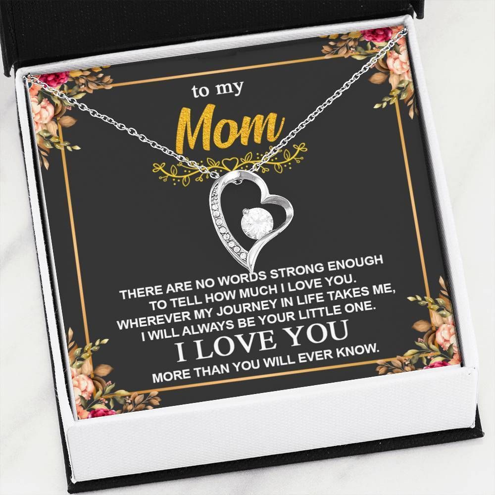Love You More Than You Know Forever Love Necklace Giving Mummy