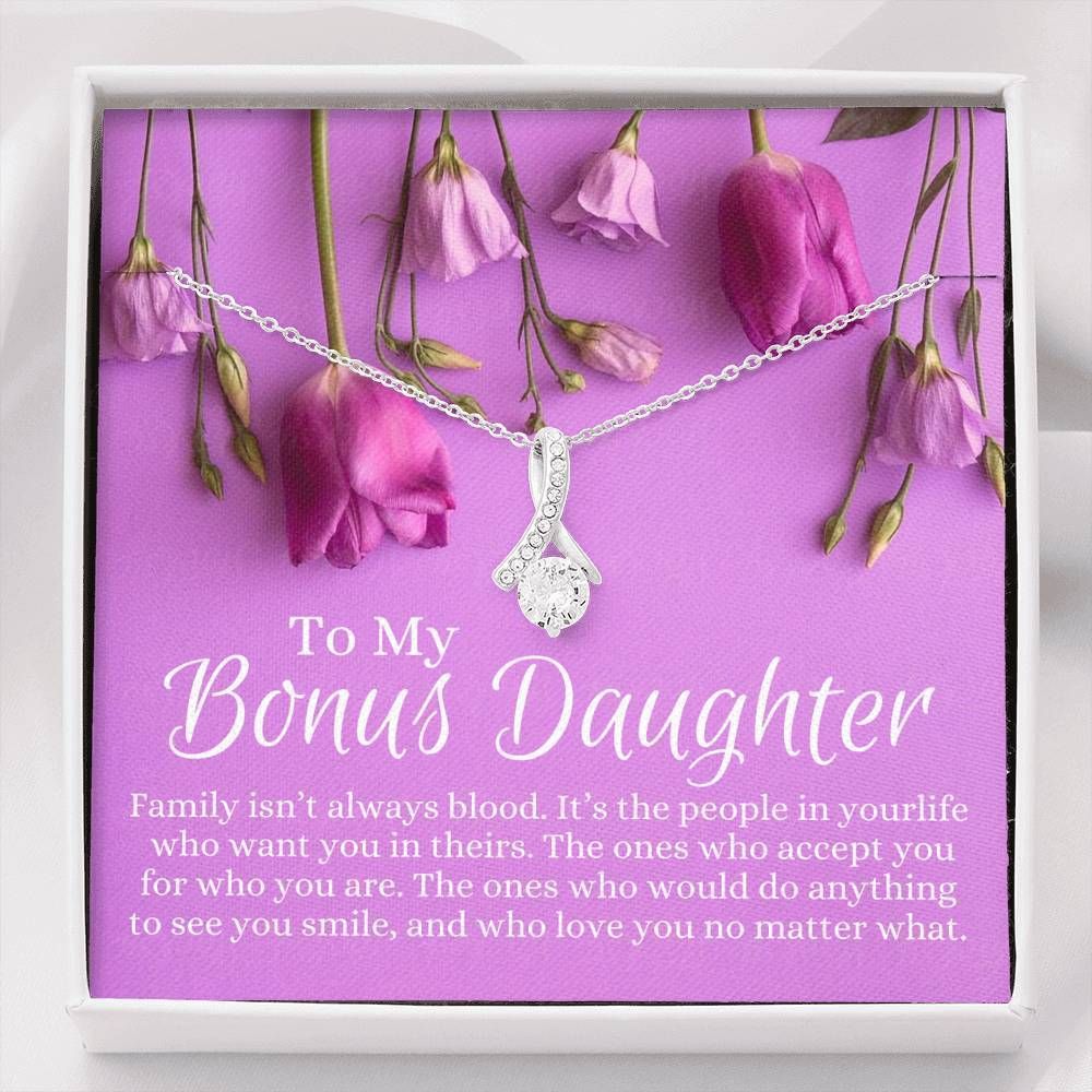 Love You No Matter What Alluring Beauty Necklace Gift For Daughter