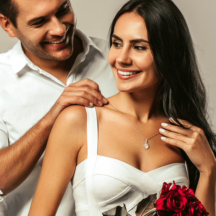 Love You So Much Alluring Beauty Necklace Gift For Wife