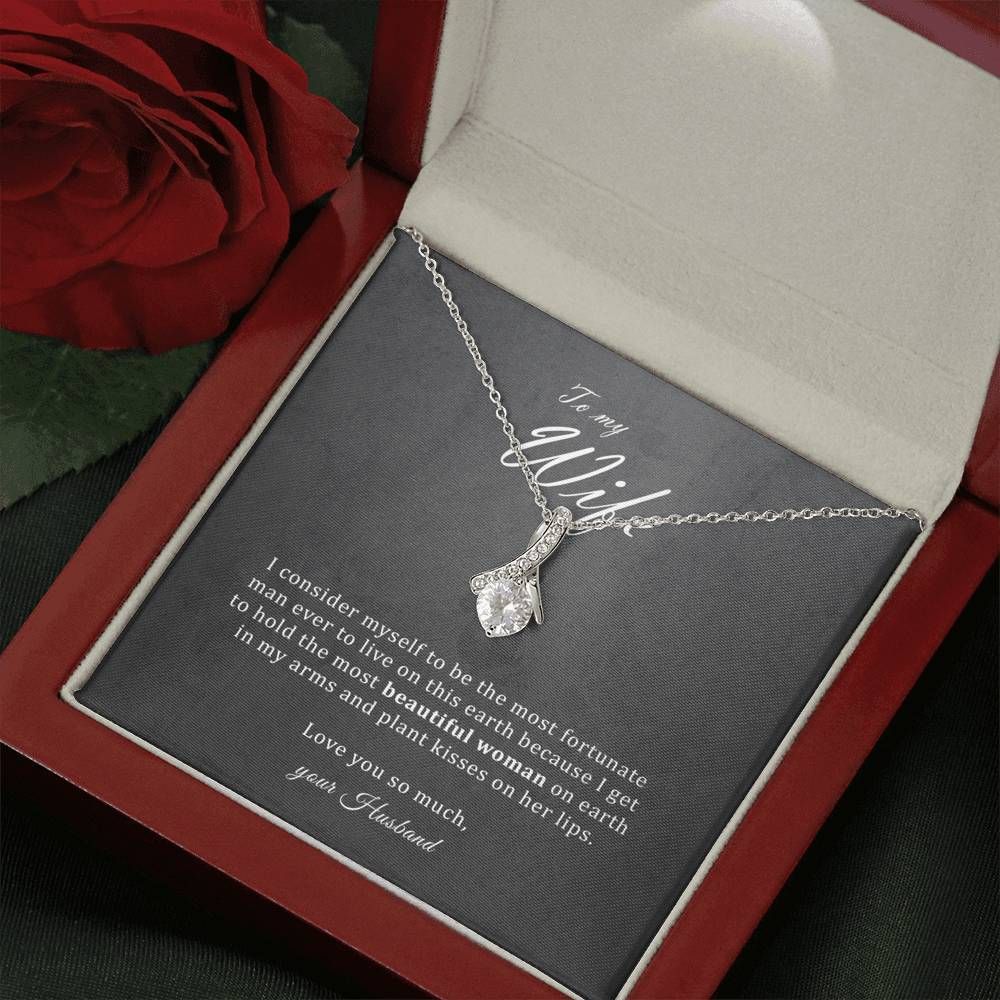 Love You So Much Alluring Beauty Necklace Gift For Wife