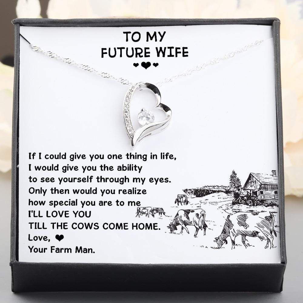 Love You Till The Cows Come Home Forever Love Necklace Gift For Wife Future Wife
