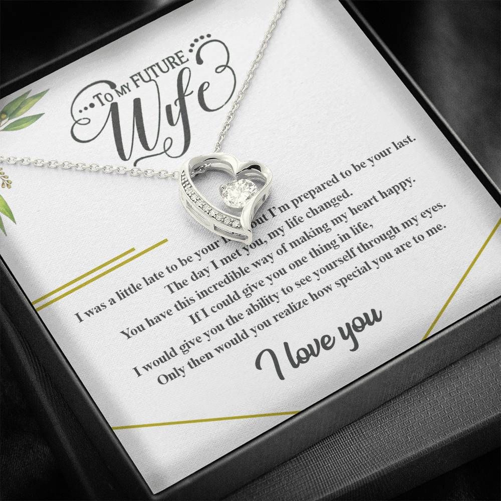 Making My Heart Happy Forever Love Necklace Gift For Wife