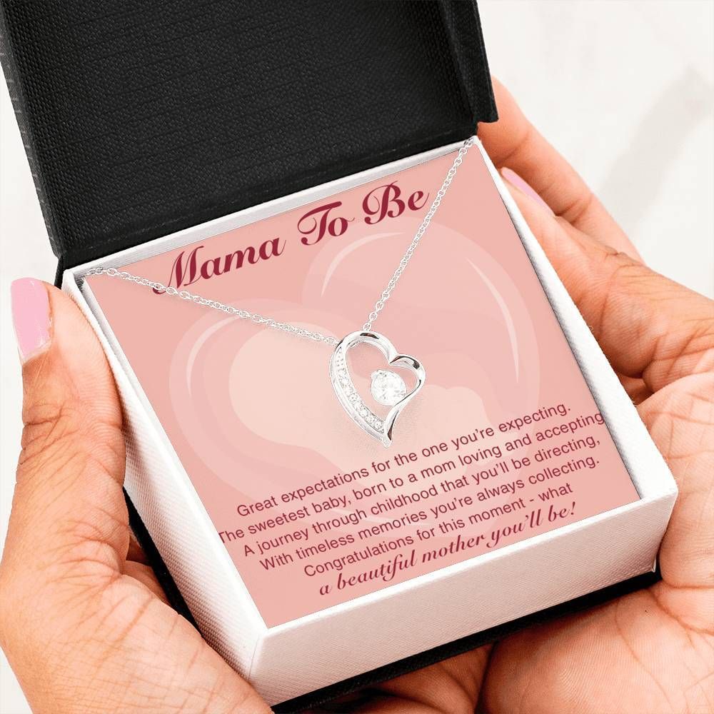 Mama To Be Forever Love Necklace Giving Women