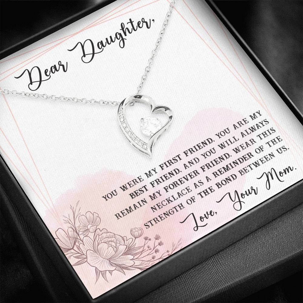 Mighty Bond With My Daughter Forever Love Necklace