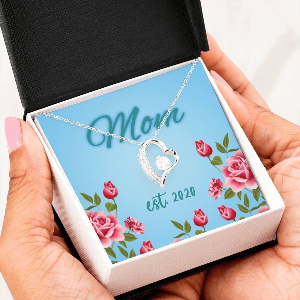 Mom Est 2020 Forever Love Necklace For Mom