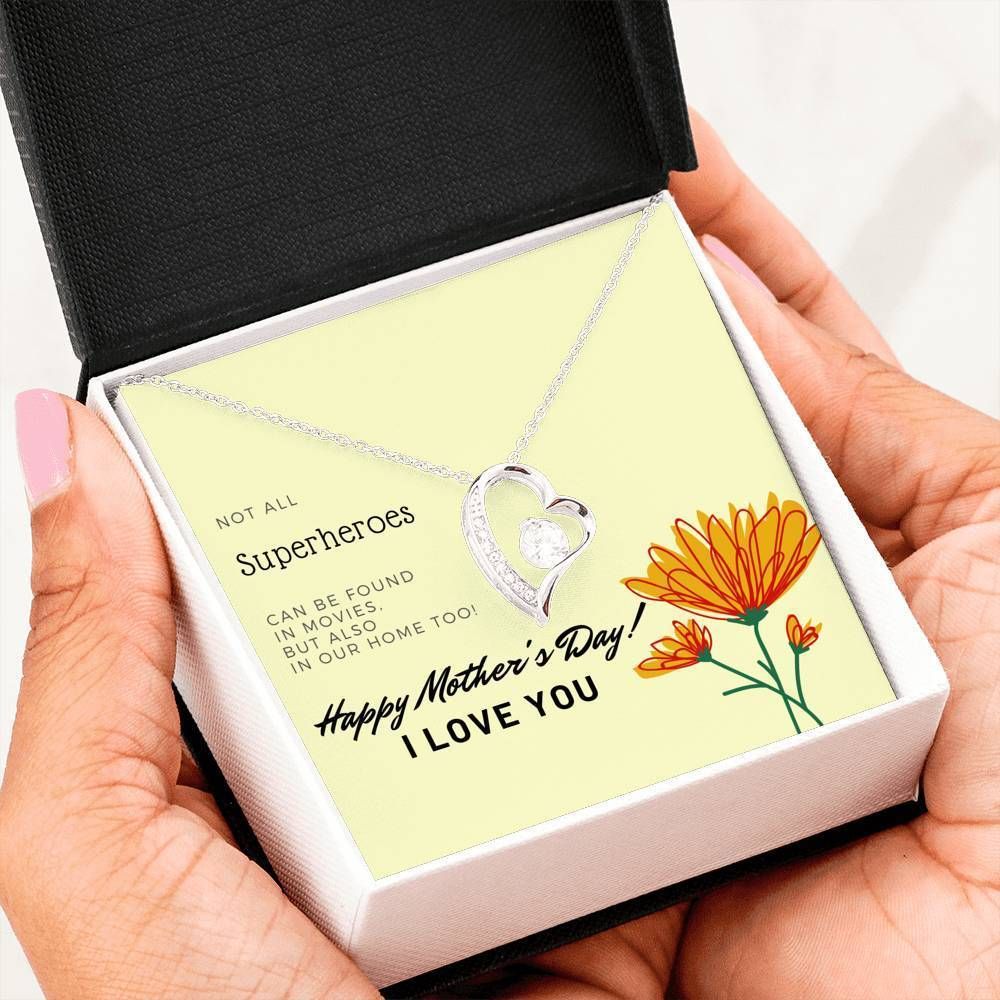 Mother's Day For Mom I Love You Forever Love Necklace