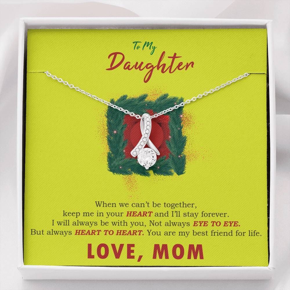 My Best Friend For Life Love Knot Necklace To Daughter