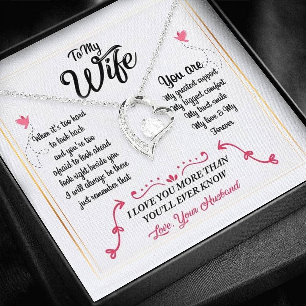 My Biggest Comfort Forever Love Necklace Gift For Wife